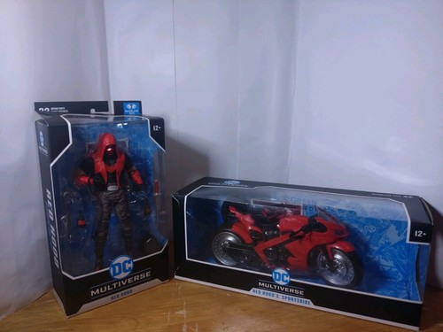 DC Multiverse Red Hood (Dawn Of DC) und Sportrad.
