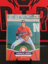 2025 Onit Athlete Clemson Tigers Baseball #B-2 Andrew Ciufo- Orange Base