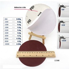 Image of Self Adhesive Sanding Discs Sticky Backed Sand Paper 60 - 2000 Grit 125mm 150mm