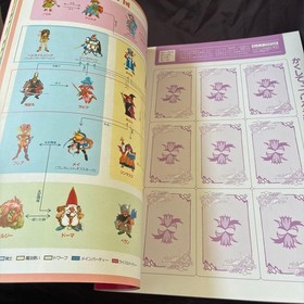 TETSUYARO SHINKAIDA Art Works PRINCESS QUEST w/Card Sega Saturn Fan Book 1996