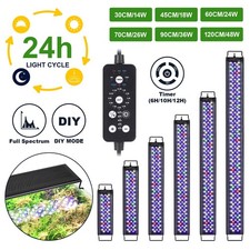 hygger Full Spectrum 12-54" Aquarium Light Fish Tank LED Timer Plant Lightiing