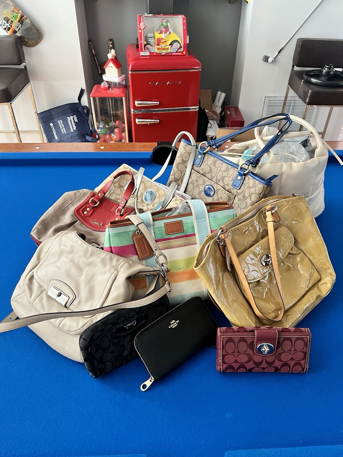Coach Bundle Lot of 15 Coach Handbags, Shoulder, Wristlets, Wallets-image