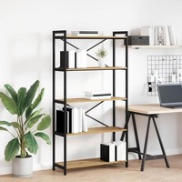 BüCherregal 80 X 30 X 155 Cm Holzwerkstoff Artisan-Eiche