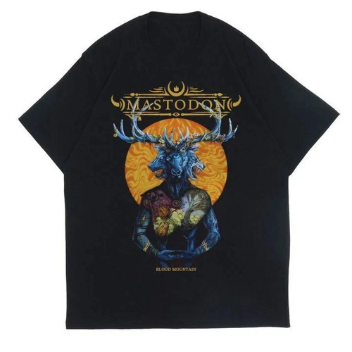 New Popular Blood Mountain Mastodon Band Shirt S-5XL