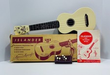 Vintage 1950s Maccaferri Islander Plastic Ukulele Uke Set w/ Box Chord Master
