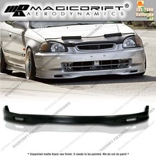 For 96-98 Honda Civic Ek Front Bumper Lip Chin Spoiler Spoon Style Jdm Spn For 96-98 Honda Civic Ek Front Bumper Lip Chin Spoiler Spoon Style Jdm Spn