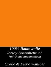 Spannbettlaken 100% Baumwolle Jersey  Spannbetttuch Topper Farben Größen wählbar