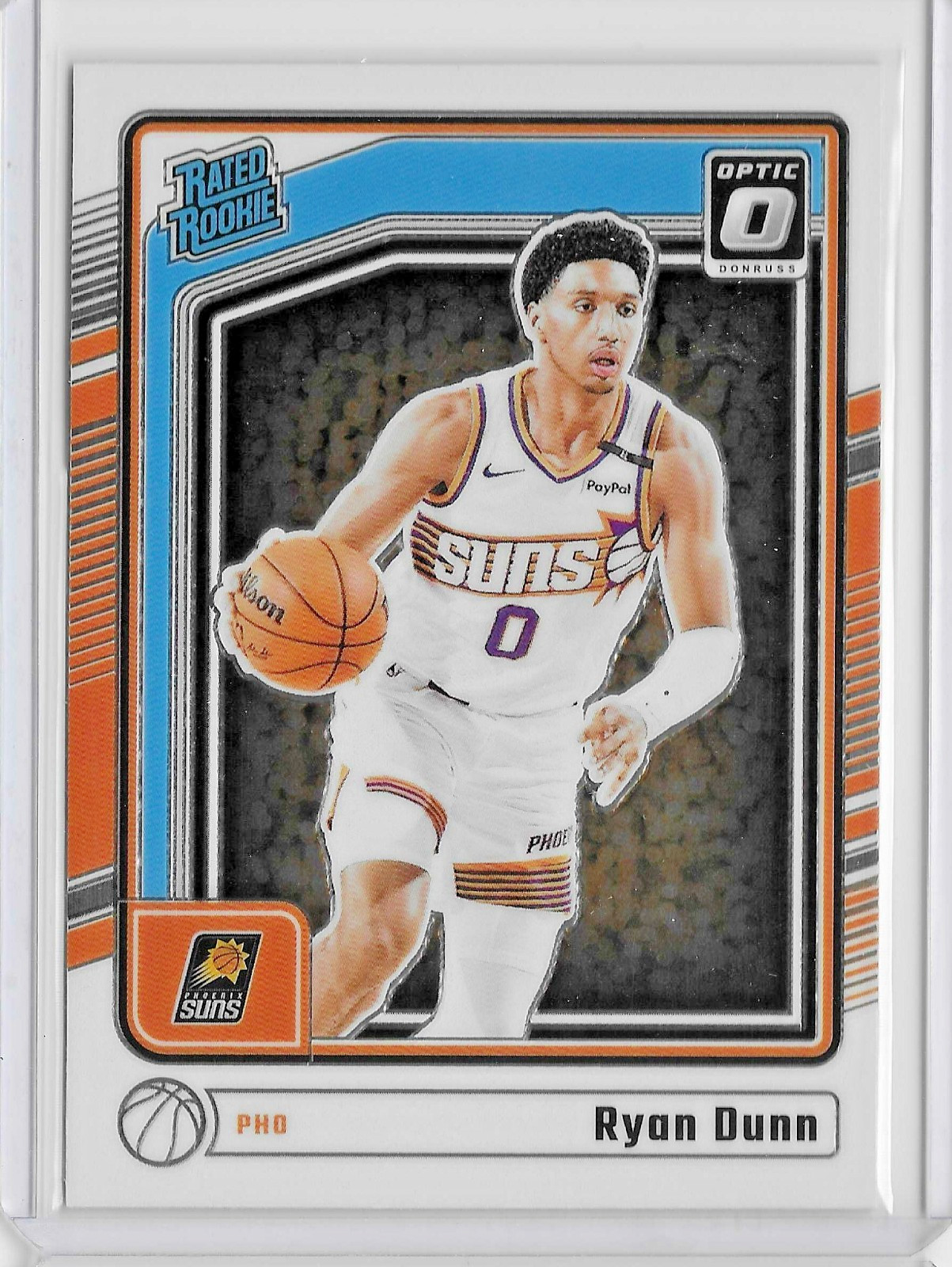 Ryan Dunn (RC) - 2024-25 Donruss Optic Basketball - #279 - Rated Rookie - Suns