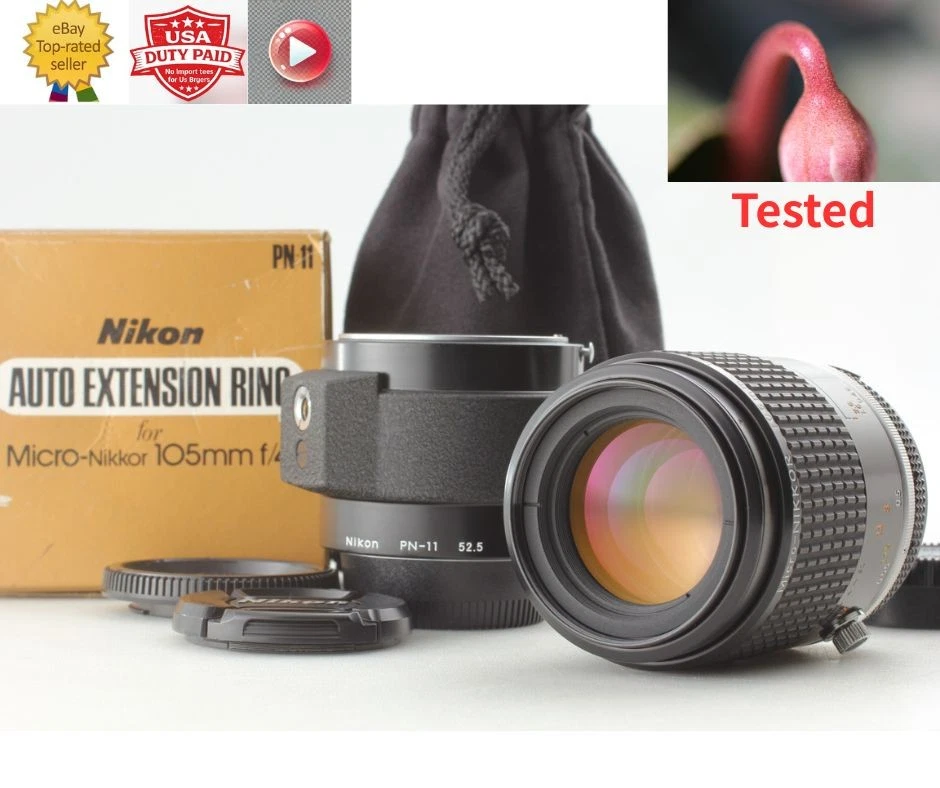 Nikon Micro NIKKOR 105mm Camera Lenses for sale | eBay
