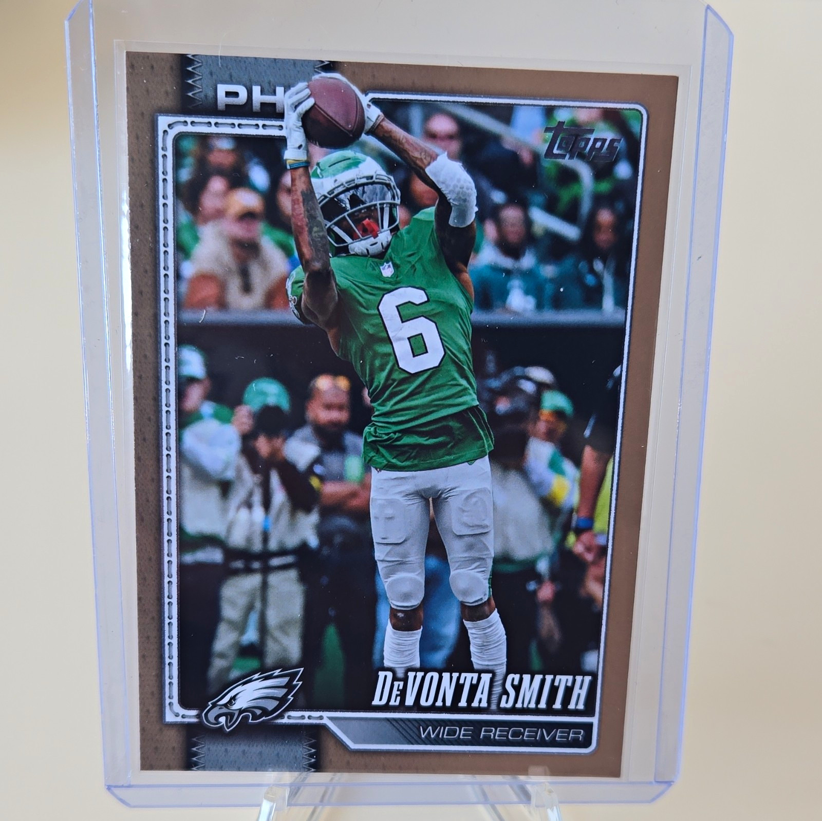 Topps Chrome Flagship 2026 DeVonta Smith Eagles #244 Parallel Serial /2026