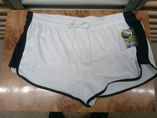 Athletic Works Side Seamed Running Shorts NWT Women's Size XXXL 22 Vivid White