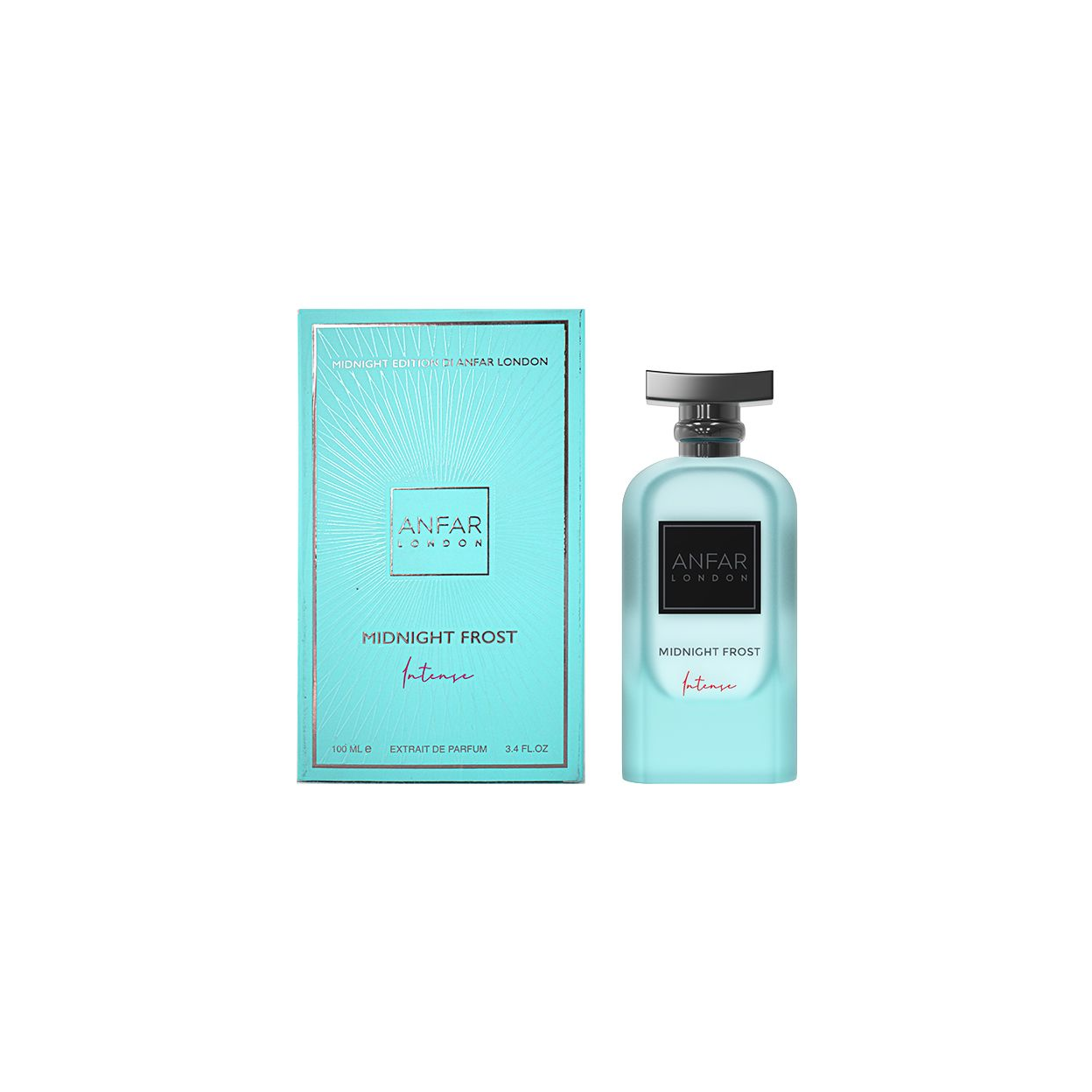 Anfar Men's Amber/Orange Midnight Frost Intense 100Ml Extrait Perfume - Image 3