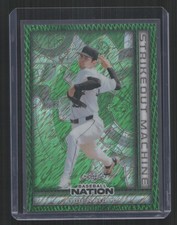 2025 Leaf Baseball Nation #SMB-27 Owen Hall Strikeout Machines #/5