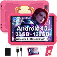 10 inch 128GB 128GB 5G Tablet R500 Rose Red 2026 Android Tablets Expand 8000mAh