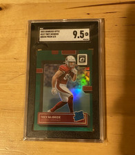 2022-23 Panini Donruss Optic Trey McBride #237 Green Rated Rookie SGC 9.5