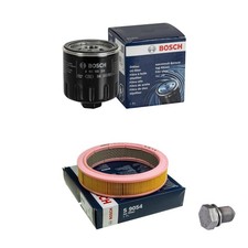 BOSCH Inspektionspaket Filterset für VW Polo Coupe Skoda Octavia I 86C 80 1.3