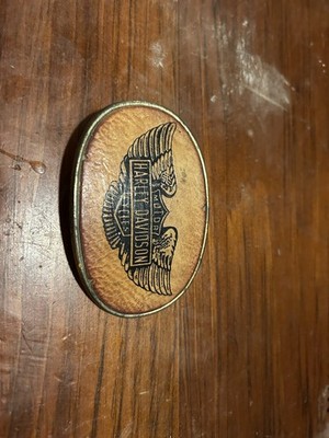 Harley-Davidson Men's Belt Buckle Black/Bronze