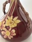 Majolica Style Floral Bud Vase — photo 6