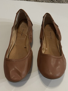 Time and Tru Memory Foam Brown Slip-On Ballet Flats Women’s US 8W EU 39
