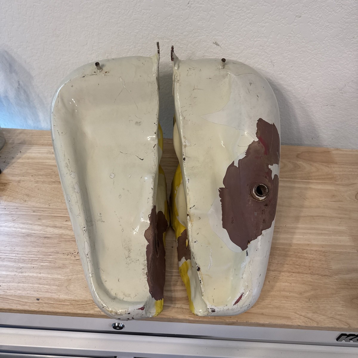 Harley Davidson Shovel 5 Gallon Split Gas Tank Shovelhead Panhead