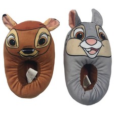 Disney Toddler Boys  Girls Plush Bambi  Thumper Slippers