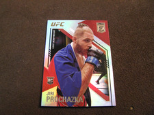 2021 Panini Chronicles UFC Jiri Prochazka RC Elite Insert Rookie SP card #142