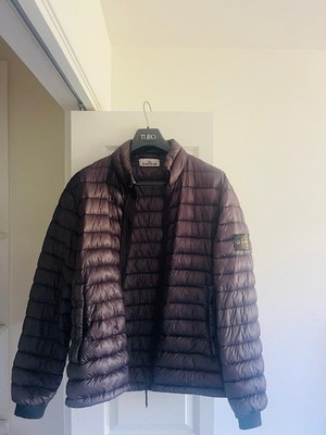 Stone Island Puffer Jacket Black Large