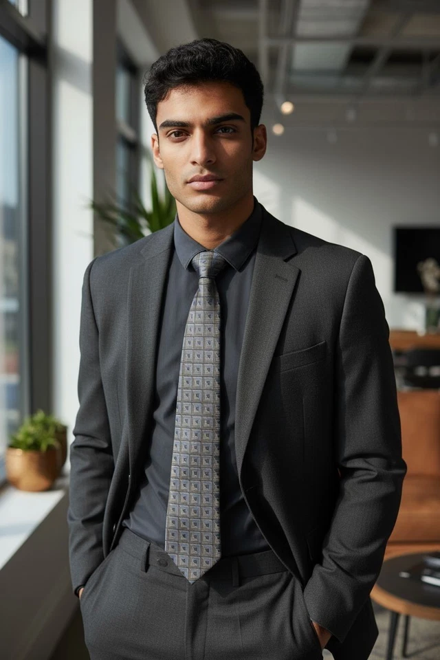 🔥🔥🔥BRIONI ROME, CORBATA DE SEDA CLÁSICA EXQUISITA ITALIANA, NUEVA CON ETIQUETAS $235 Foto 3 de 4