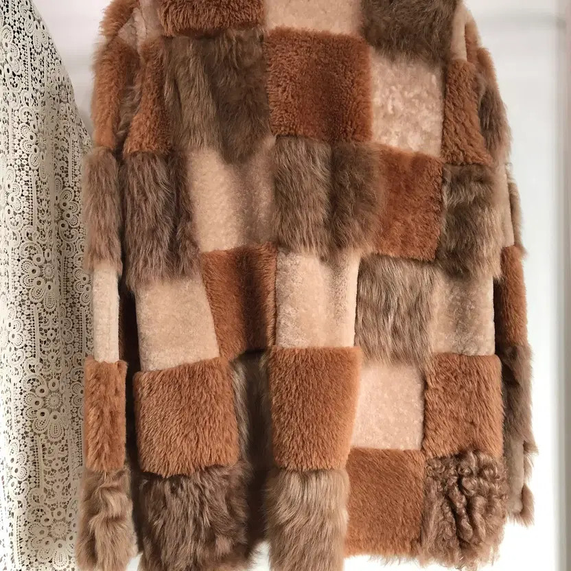 Marni Patchwork Fur & Shearling Jacket - Size 48 - image 6