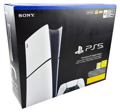 Sony Playstation 5 Slim Digital 825GB Spielekonsole PS5 Controller - sehr gut