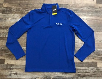 Under Armour Seton Hall Pirates Mens Medium 1/4 Zip Pullover New with Tags