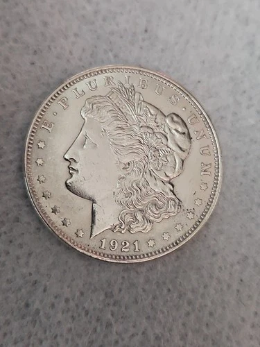1921 Morgan Sterling Silver Dollar Excellent Condition  26.84 Grams