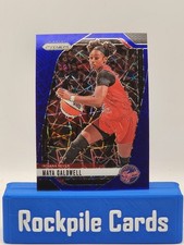 2024 Panini Prizm WNBA - Maya Caldwell #38 Blue Velocity Prizm