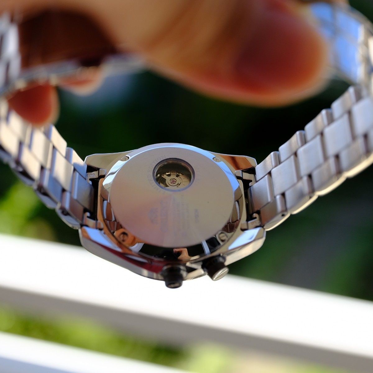 Orient Automatic Watch Men Brown Dial Silver Case… - image 9