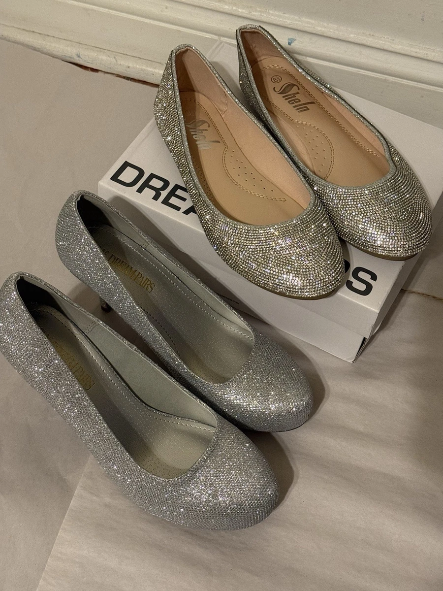 Pump Silver Heels for Women for sale | eBay