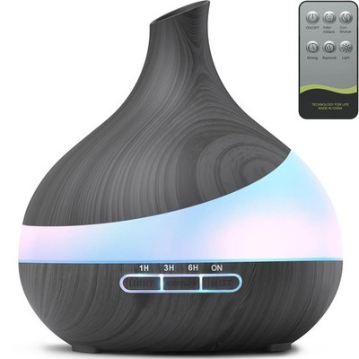 HJTHJT 500ML Essential Oil Diffuser Aroma Diffuser with Remote Control for Ho...