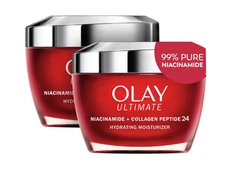 Olay Ultimate Cream Moisturizer with Niacinamide & collagen peptide - 1.7oz 2 pk