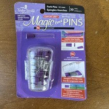 Taylor Seville Magic Fork Pins - Fine-Purple 30/Pkg