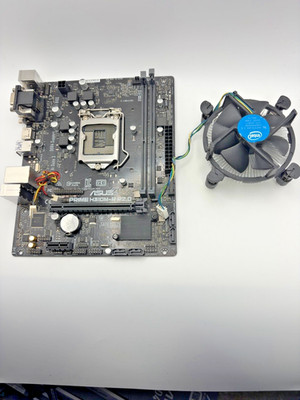 ASUS PRIME H310M-R R2.0 LGA1151 DDR4 Micro ATX Mainboard + Intel CPU Kühler