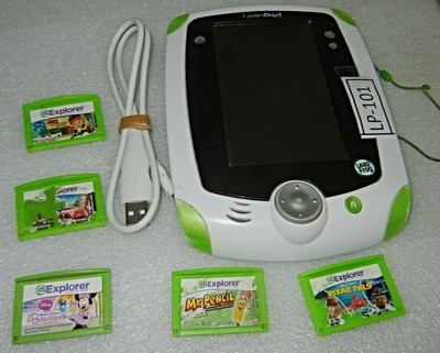 Leapfrog LeapPad2 + 5 Game Titles - Minnie * Pixar Pals * Cars 2 * Jake +1 LP101