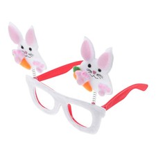 Easter Bunny Glasses Felt Party Decor Multi Color Lightweight Comfortable