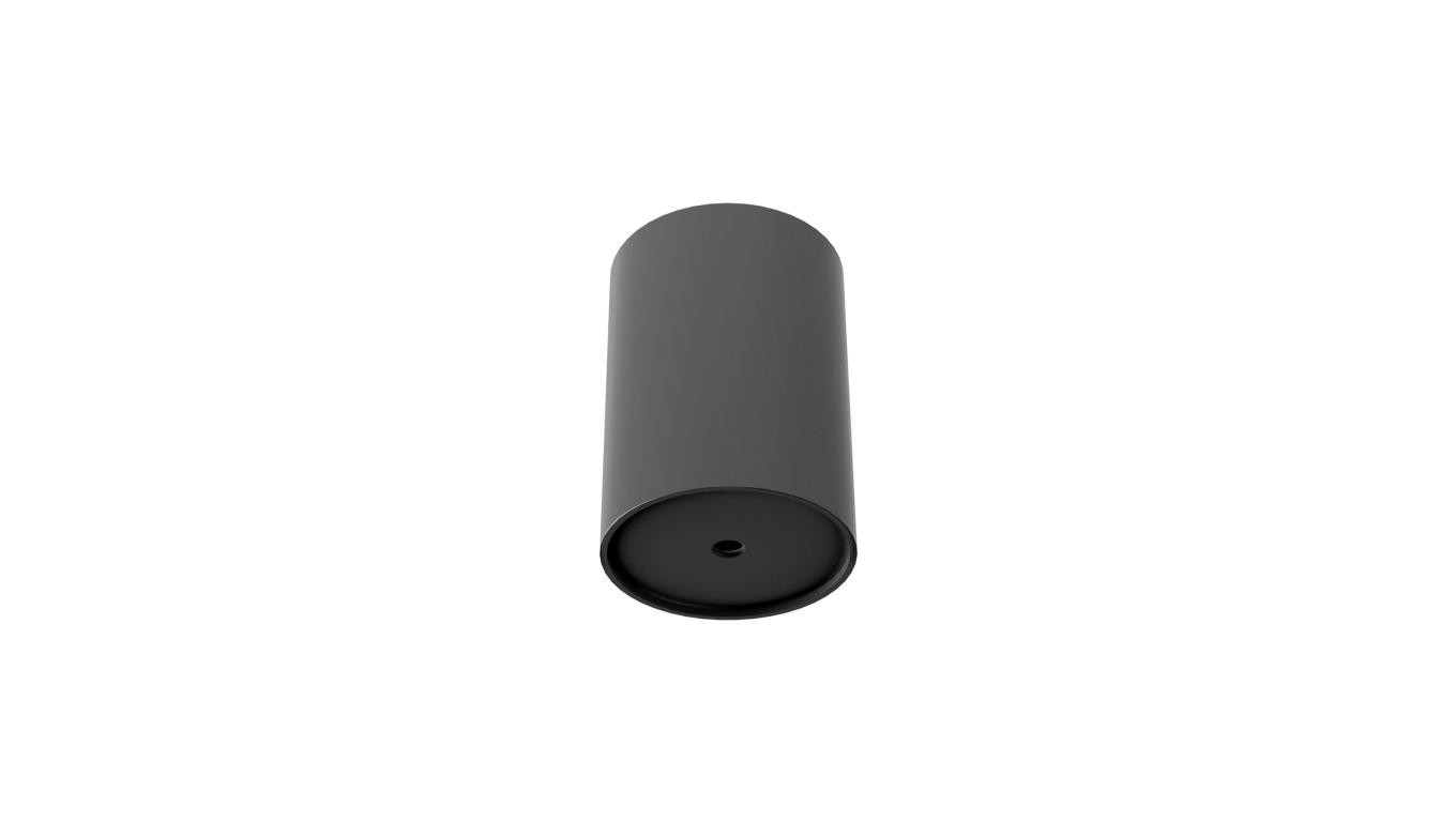 Black Can 1 x 40W CAMELEON CANOPY E BLACK 8550
