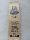 IOWA CITY 22nd 24th 28th INFANTRY BRIGADE GAR CIVIL WAR VETERAN REUNION RIBBON