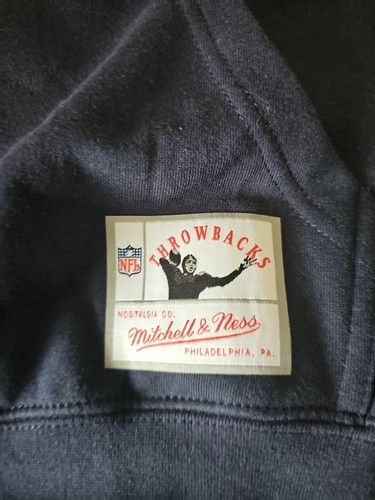 Mitchell & Ness Dallas Cowboys Troy Aikman Throwback Hooded Sweatshirt, Men's LG - Picture 4 of 4