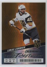 2024 Upper Deck Credentials Debut Ticket Access Orange /199 Lukas Cormier 12ll