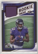 2018 Panini Donruss Rookie Threads Red Jaleel Scott #31 4ns