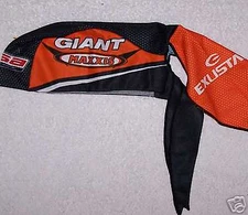 GIANT TEAM CYCLING ORANGE BLACK SKULL CAP NEW  **