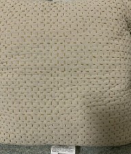    THRESHOLD Oversized Woven Striped Throw Pillow NATURAL 24  X 24    AS SHOWN