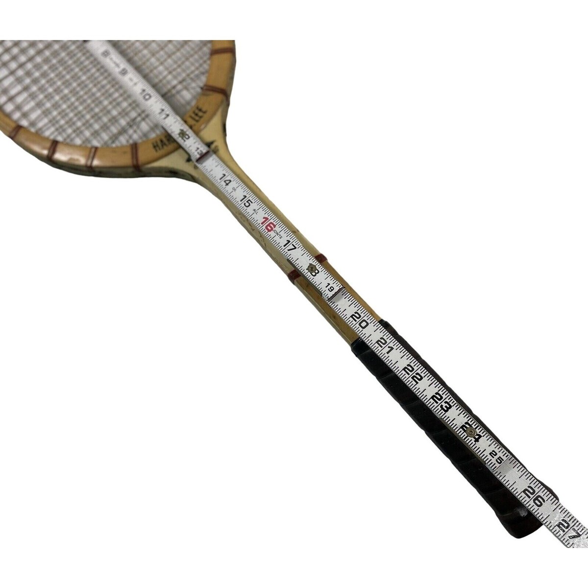 Antique Harry C Lee Co New York Model The Bat Wood Tennis Antique Harry C Lee Co New York Model The Bat Wood Tennis