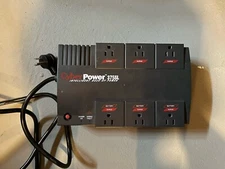 Cyber Power 375SL Emergency Intelligent Back Up Power 210 Watts Black